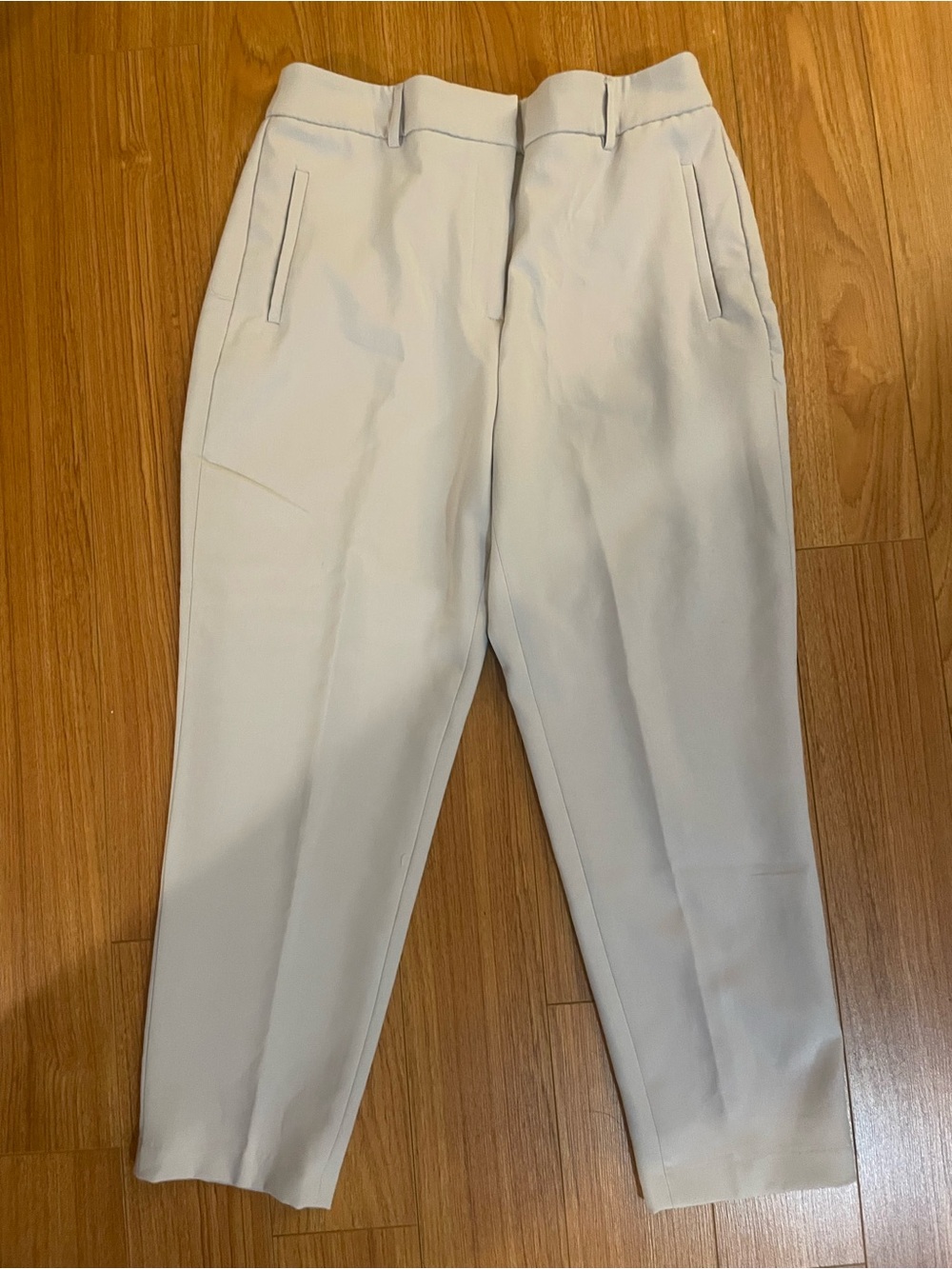 Women’s Tailored Grey/White Dress Pants